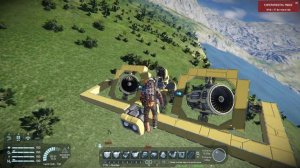 Space Engineers - скрипт турбін на роторах
