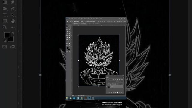 Make the drawing effects in photoshop cc version #visitingcarddesigninphotoshop #businesscarddesign