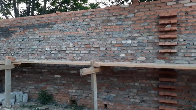🧱Наш дом стены уже готовы🧱👍ЖАРИМ ШАШЛЫК НА ПРИРОДЕ//Our house the walls are already ready  #Chechny