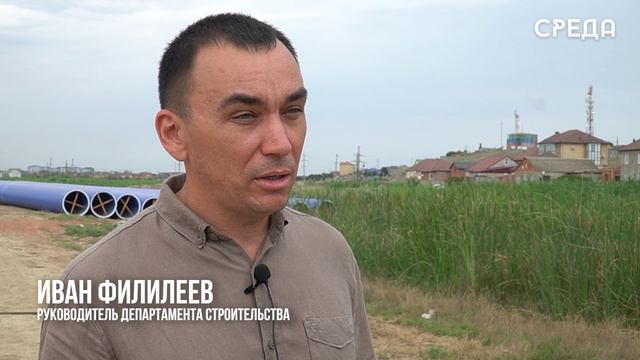В Каспийске началось строительство нового канализационного коллектора
