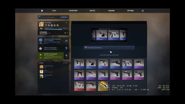 50 dollar case opening giveaway 75 subscribers