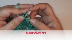 How to Increase on a Purl Row in Knitting (7 ways to increase purl stitches)