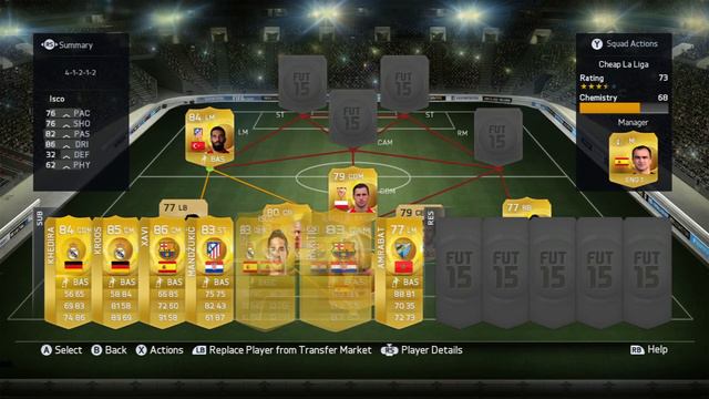 Cheap OP Under 10K La Liga BBVA Squad Builder | FIFA 15 смотреть онлайн