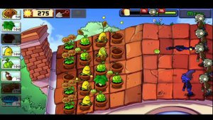 🌴САМОЕ БЕСПОЛЕЗНОЕ РАСТЕНИЕ ❓| Растения против Зомби | Крыша 7 уровень