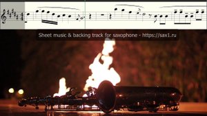 Swedish House Mafia - Don't You Worry Child (Sheet music and backing track for Saxophone Alto)