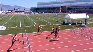 2013 BC Athletics Championships Jamboree Youth Men (16-17) 110m Hurdles Final