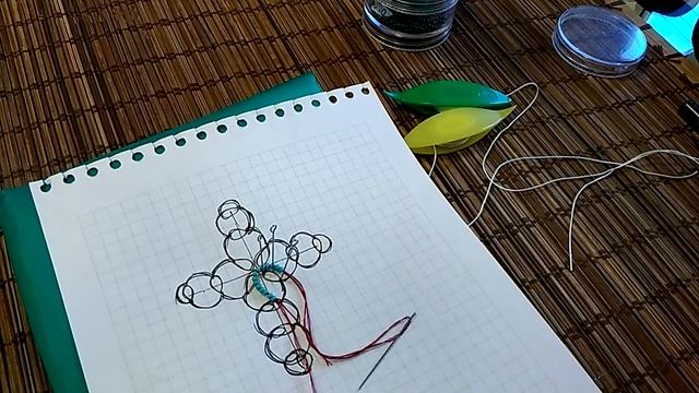 Как сделать схему фриволите? Пасхальный крестик своими руками.