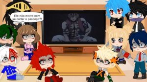 Bnha reagindo ao rap dos Doze Kizuki e dos Luas Superiores (Sting e WLO)