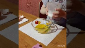 Воздушный омлет в микроволновке
