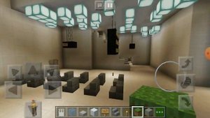 Аэропорт Уфа терминал 1 и 2 в майнкрафте