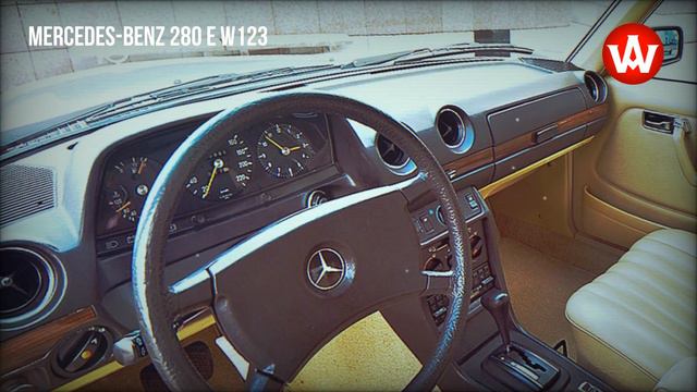 1980 Mercedes-Benz 280 E w123 the most powerful sedan 123 series смотреть онлайн