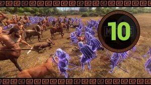Мифический режим в Total War Saga Troy прохождение за Ипполиту - #10
