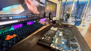 Апгрейд ноутбука Acer Nitro 5 Увеличение ОЗУ до 16 GB разными модулями памяти