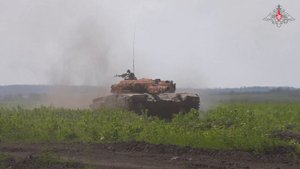 Боевая работа экипажей танков Т-72Б3М