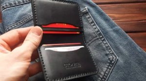 кошелёк картхолдер Столица ручная работа