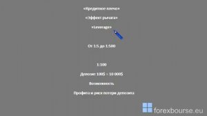 Что такое кредитное плечо в Forex? Форекс Урок 3 на