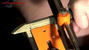 Заточка "финки" до бритвенной остроты.