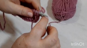 Вяжем капор спицами, часть 1