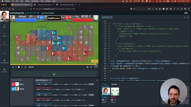 Discovering a Multiplayer Coding Challenge in JavaScript | Fall Challenge 2022
