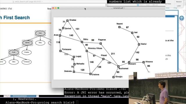 Lec 8: Uninformed Path Search Algorithms - Artificial Intelligence, Alan Blair, UNSW