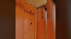Утепление 10 см Пеноплекс. Обшивка гипсокартоном, на полу ОСП. 0502393633 #сайдинг, #балкон,
