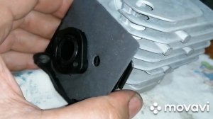 Правильная замена поршневой на бензопиле (цыганка) / Husqvbrna 5200