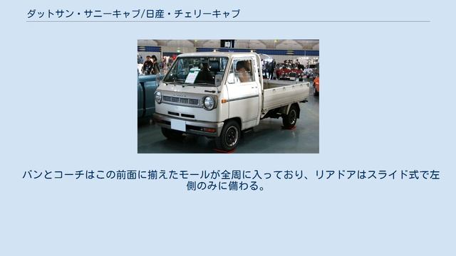 ダットサン・サニーキャブ/日産・チェリーキャブ смотреть онлайн