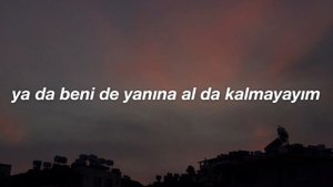 Dolu Kadehi Ters Tut - Gitme ft. Sedef Sebüktekin Lyrics