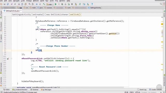 How to Updating a Users Profile Data using Firebase and Android Studio | CodingStyleSociety2022 смотреть онлайн