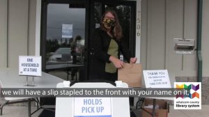 Curbside Pickup at North Fork Library