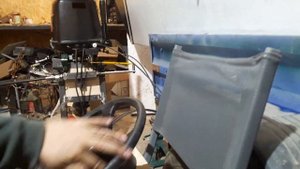 Дистанционное управление на мотор ВИХРЬ-30. Первая проба!
