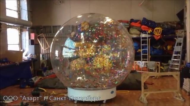 Прозрачная надувная сфера смотреть онлайн