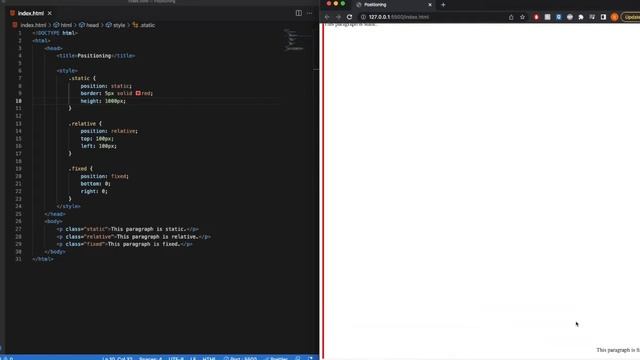 Absolute vs Relative Positioning - Do You Know The Difference? CSS Position Property Explained