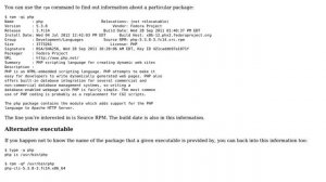 Unix & Linux: How do I find out which RPM was used to install PHP? (3 Solutions!!)