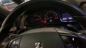 Citroen DS5 2014 service reset
