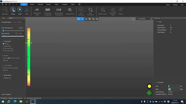 SIMSCAN Tutorials: Basic Scanning