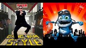 Crazy Frog - Axel F X PSY - Gangnam Style Mashup