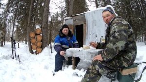 НОЧЬ в ТАЙГЕ. ЛЕТНЯЯ ИЗБА. Рыбалка на двух озёрах.