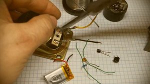 Простой звуковой генератор на двух транзисторах