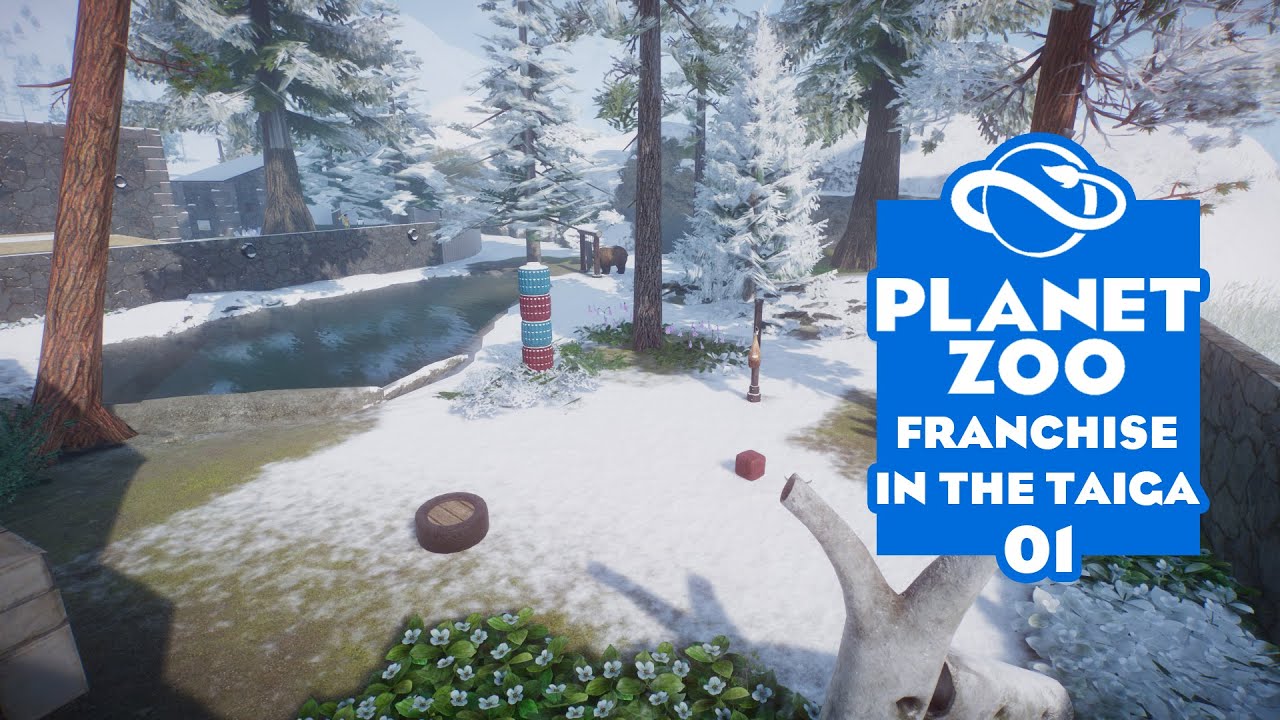 Planet Zoo S3 E1 - Новый природный зоопарк в тайге