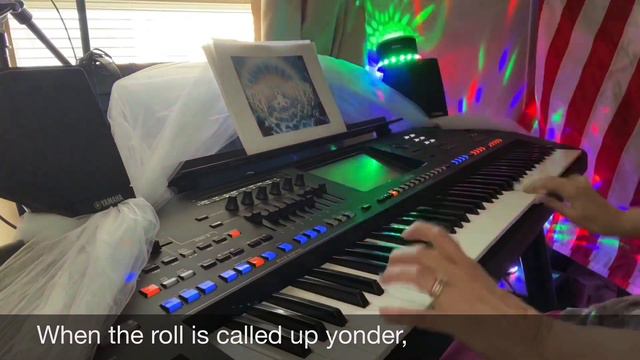 Studio 7, Rev. Elaine Plays “When The Roll Is Called Up Yonder” On The Yamaha Genos смотреть онлайн