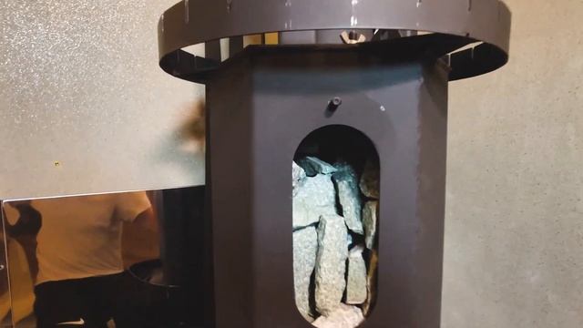 Закладываю камни в печь. Сколько времени заняло? Жадеит. Grill'D Cometa Vega