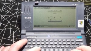 Gameboy emulator on Casio Cassiopeia A-11 vintage HPC