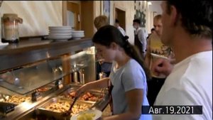 Барская усадьба. ужин (шведский стол) в ресторане отеля