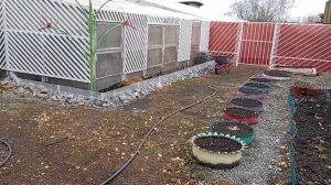 Красивая зона у дома своими руками!!!