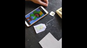 Закладка для книги из чайного пакетика