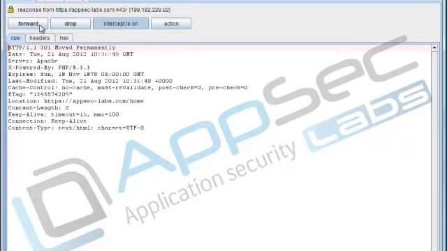 Java Secure Coding: Introduction 1A Intercepting Traffic