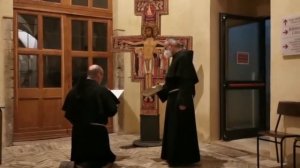 Padre Marco Moroni, Custode del Sacro Convento di Assisi - Il Giuramento