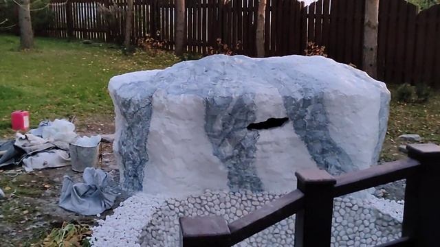 Пруд из артбетона на даче. Как вам? смотреть онлайн