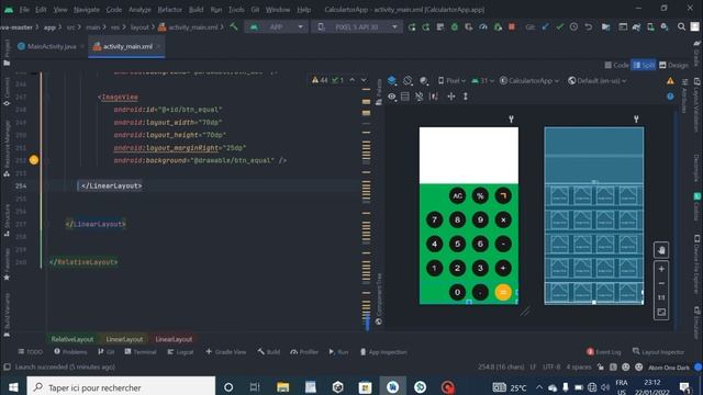 How to make a calculator in Android Studio 2022-How to create simpl calculator app in android studi смотреть онлайн